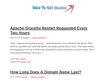 Tablet Screenshot of howtogethosted.com